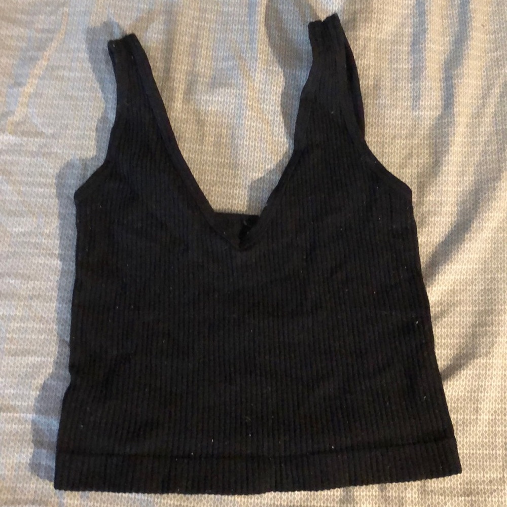 Black, aura, crop top